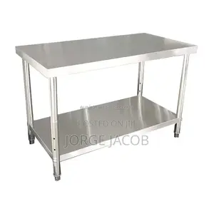 1500cm Long Stainless Steel Table