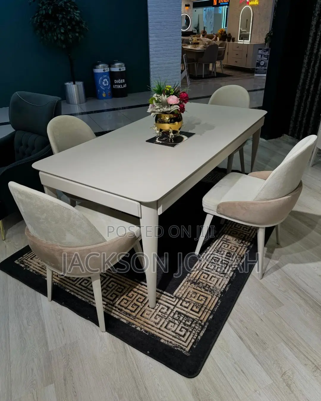 Console Table and Dining Table