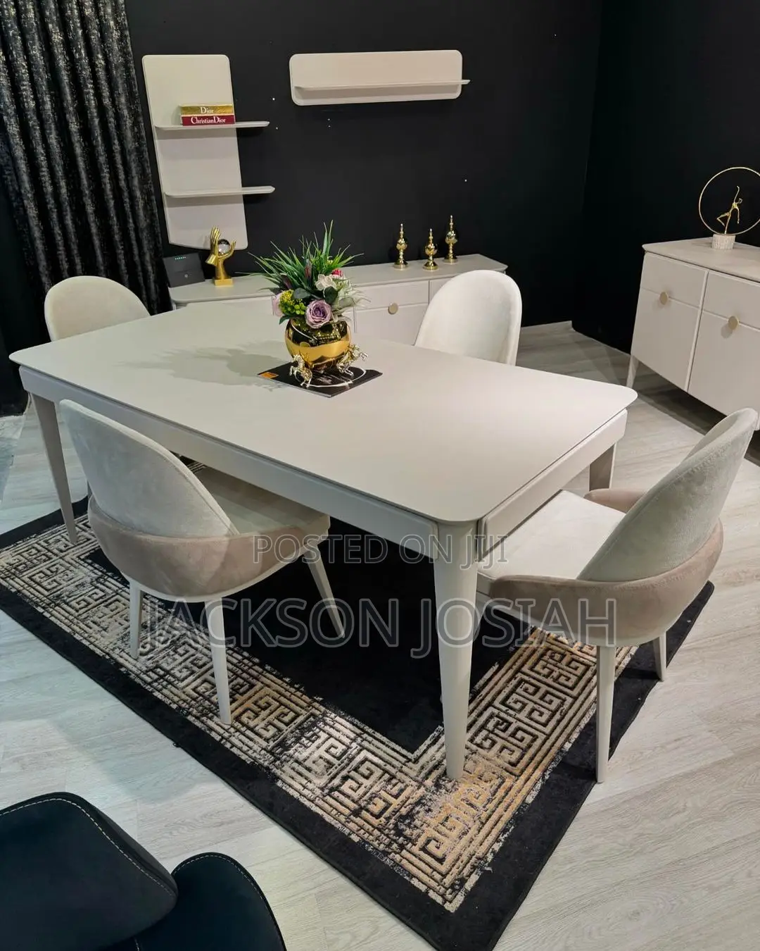 Console Table and Dining Table