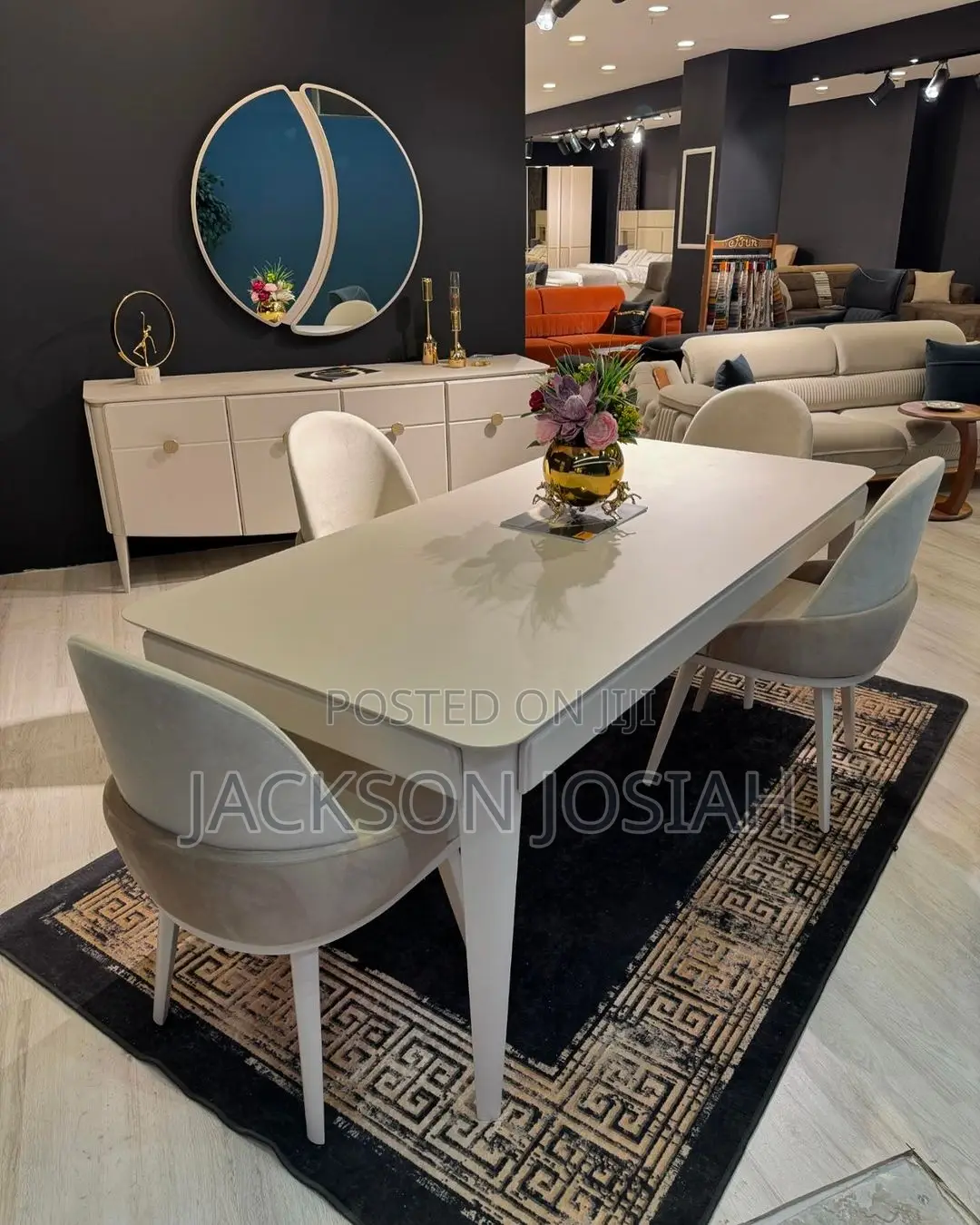 Console Table and Dining Table