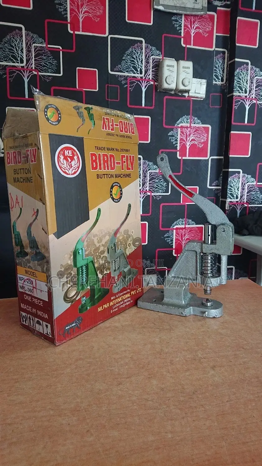 Button Press- Mashine Za Vifungo