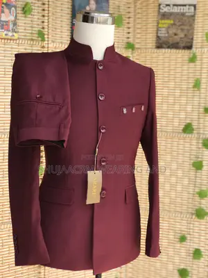 Safari Suti Kaunda| Maroon Colour