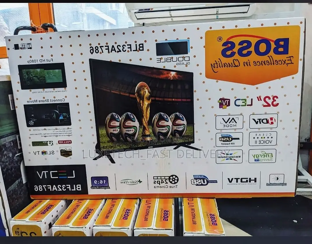 Boss 32 Inches LED TV Full HD Quality Resolution