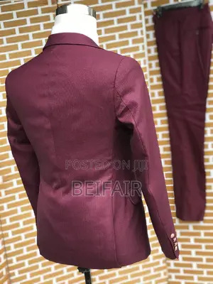 Suti Za Kiume | Men's Suits | Maroon