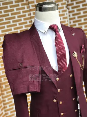 Suti Za Kiume | Men's Suits | Maroon