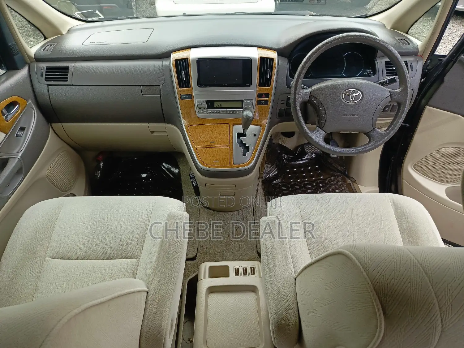 Toyota Alphard 2007 Black