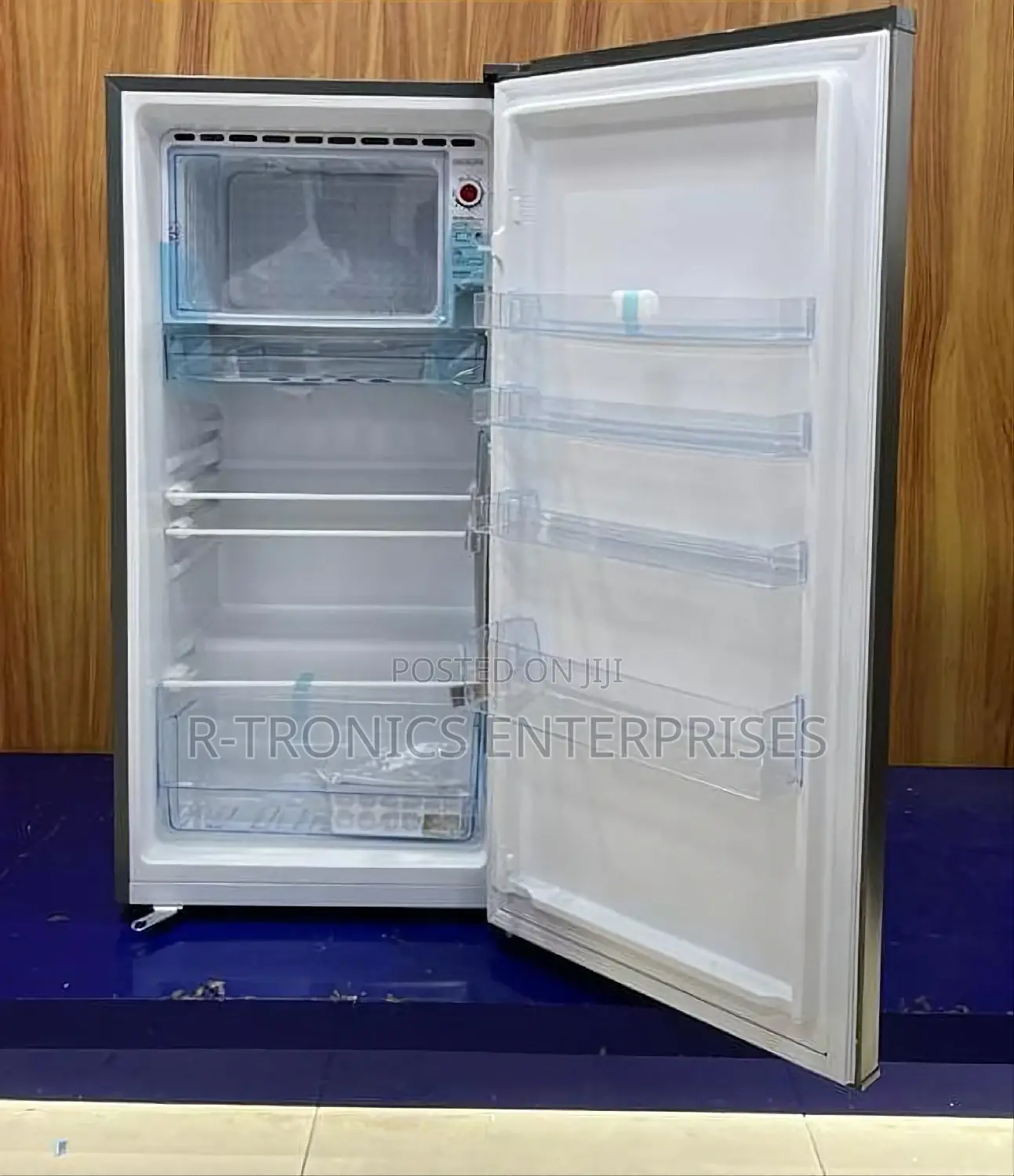 Brugm Single Door Refrigerator 150 Litres - Metallic Grey