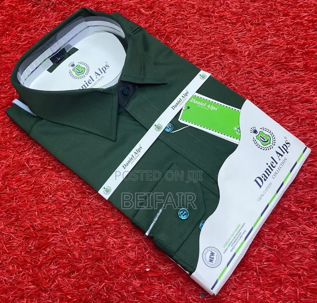 Mashati Ya Kiume | Men's Shirts | Plain | Rangi Moja