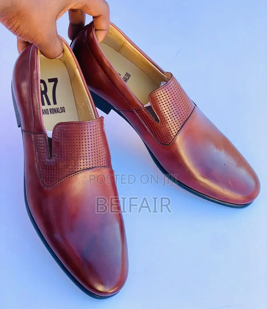 Original Men's Leather Shoes | Viatu Vya Kiume