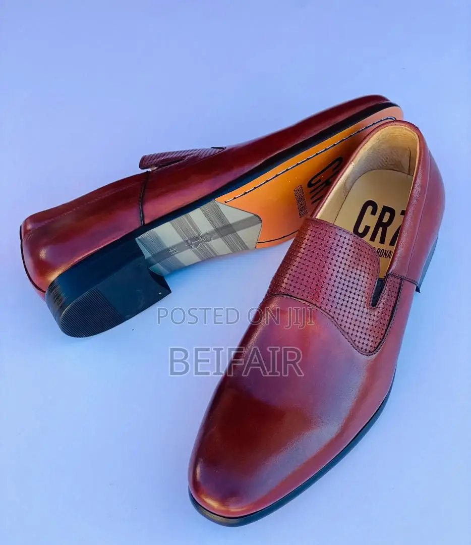 Original Men's Leather Shoes | Viatu Vya Kiume