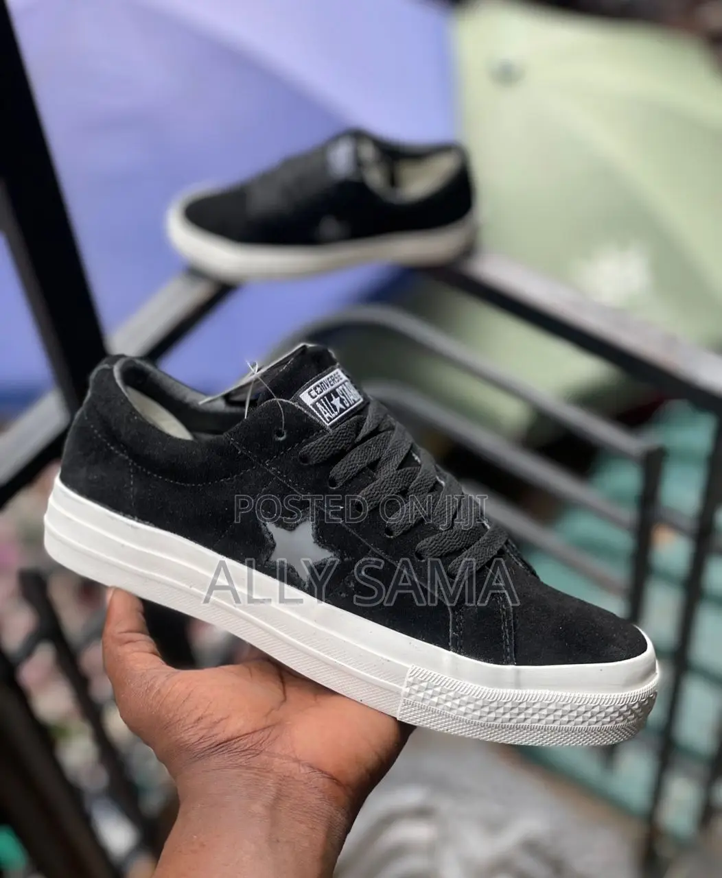Mens Converse Allstar Original Material Leather