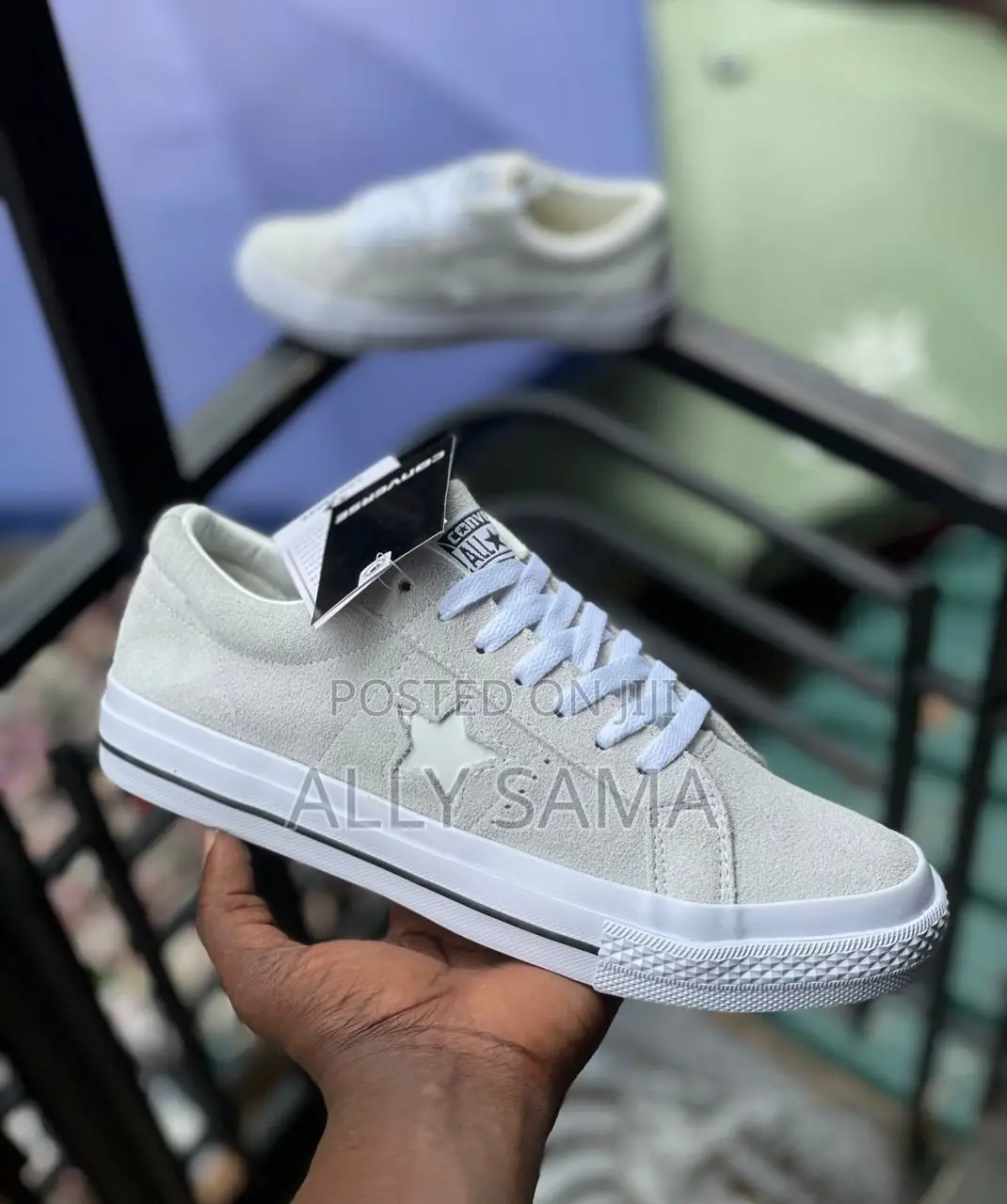 Mens Converse Allstar Original Material Leather