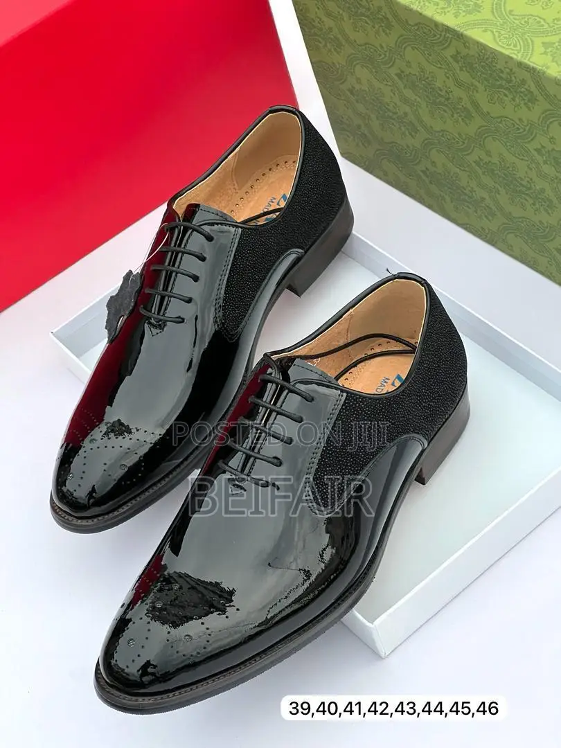 Viatu Vya Kiume | Men's Original Leather Shoes | Ngozi