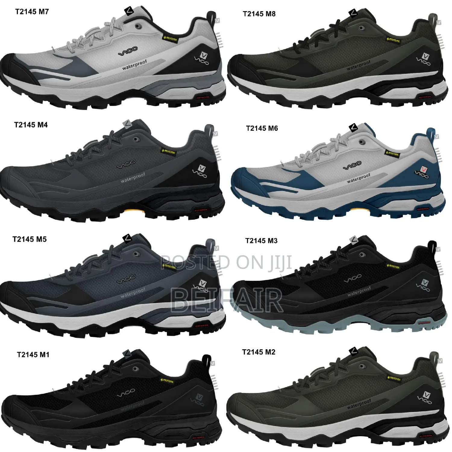 Original Vico Waterproof Sneakers | Raba Og Haziingii Maji