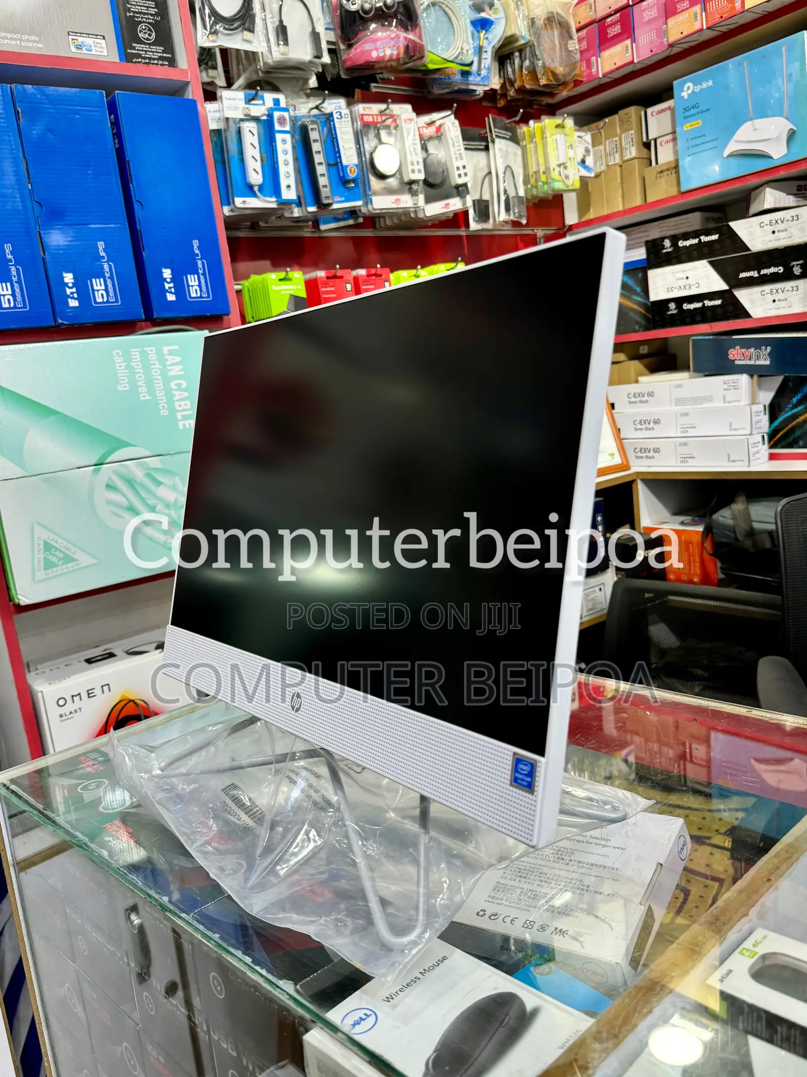 New Desktop Computer HP AiO 22 8GB Intel SSD 512GB