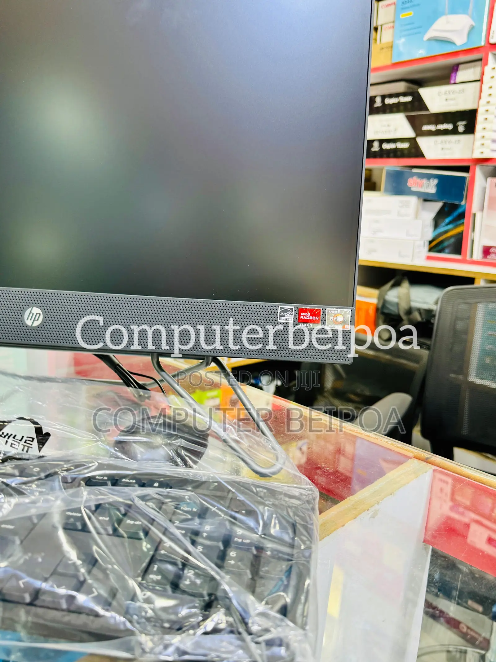 New Desktop Computer HP AiO 24 8GB AMD Ryzen 5 SSD 256GB