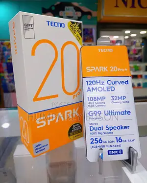 New Tecno Spark 20 Pro Plus 256 GB White