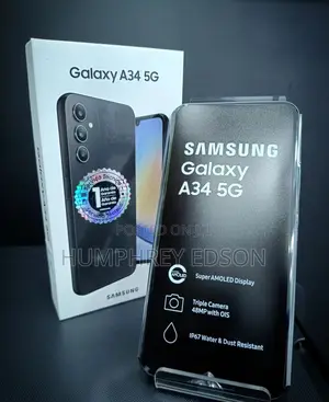 New Samsung Galaxy A34 5G 128 GB Black