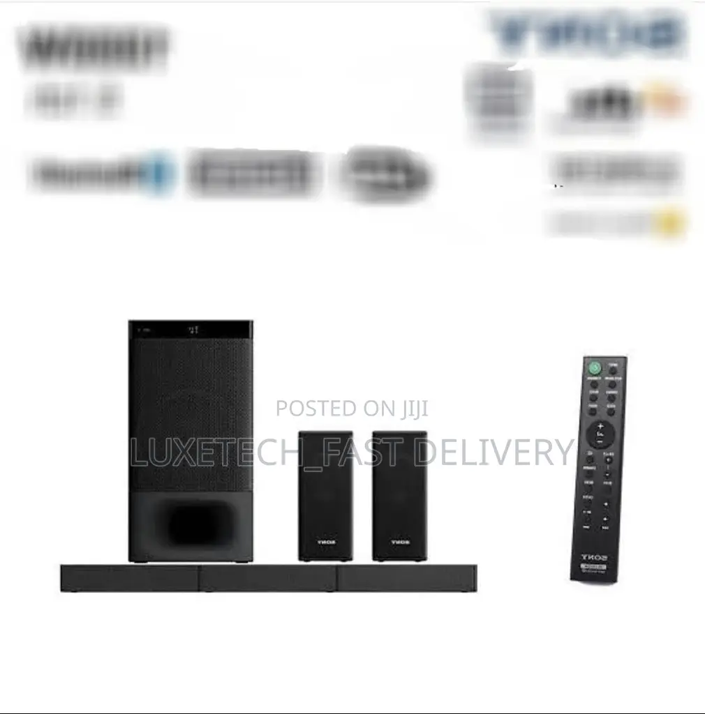 Sony Sound Bar 1000 Watts 5.1ch Home Cinema Sound Ht-S500rf