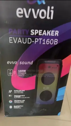 Evvoli Portable Party Speaker Bluetooth