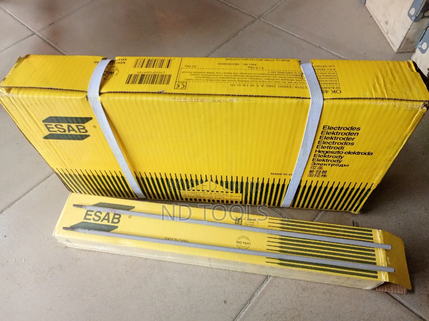 Esab 7018 3.2mm – Low Hydrogen Welding Electrodes 5kg Ok 48