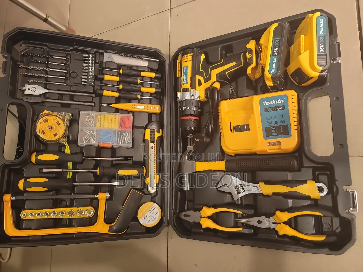 Makita Tools Box With Drilling Machine
