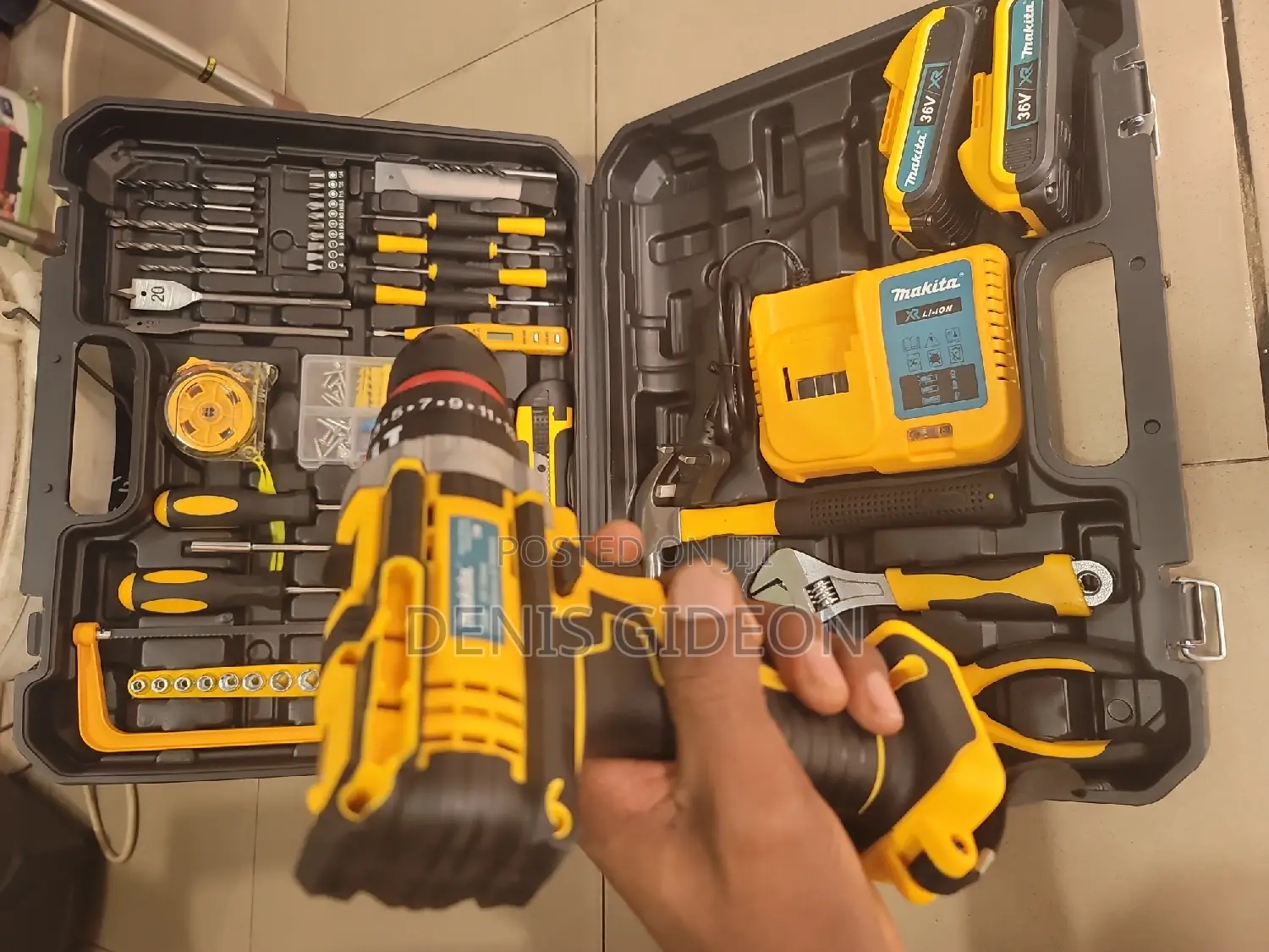 Makita Tools Box With Drilling Machine