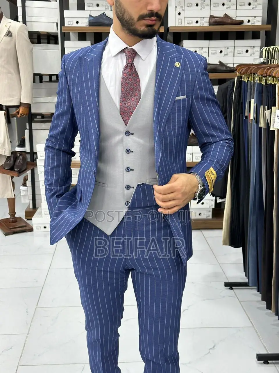 TURKEY SUITS | Stripes Suit | Suti Za Mistari | Za Kiume