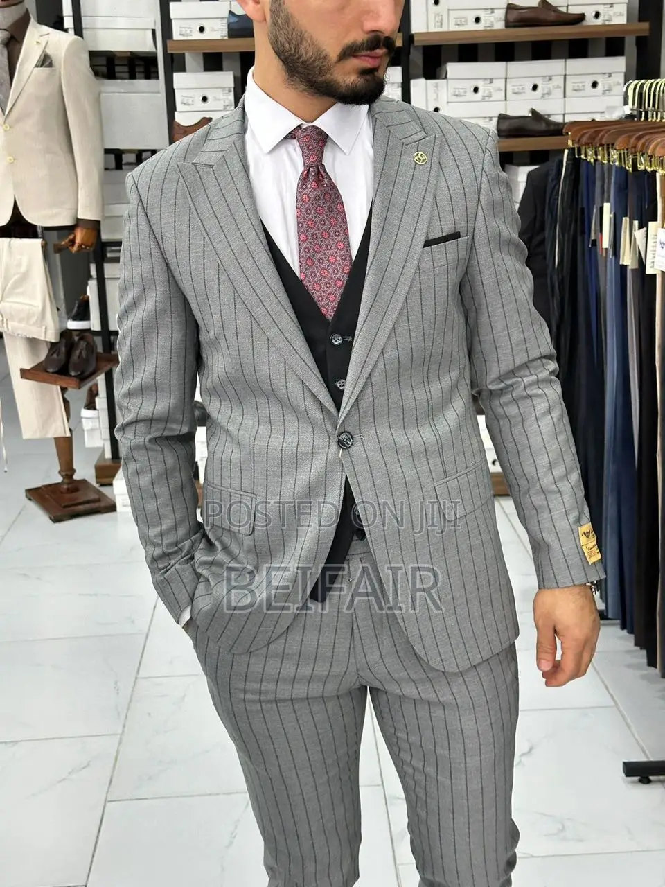 TURKEY SUITS | Stripes Suit | Suti Za Mistari | Za Kiume