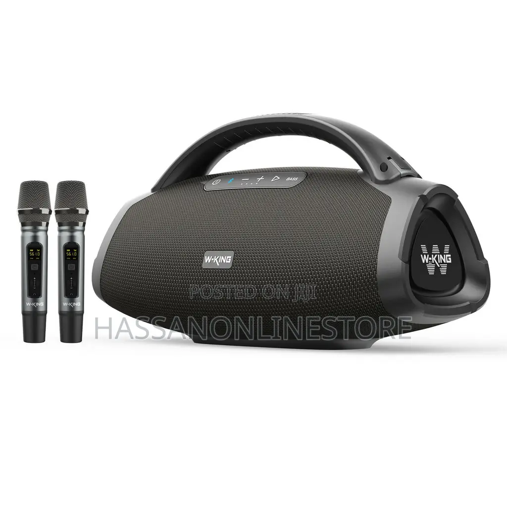 Wking D20 Partybox Bluetooth Speaker With 2 Mics