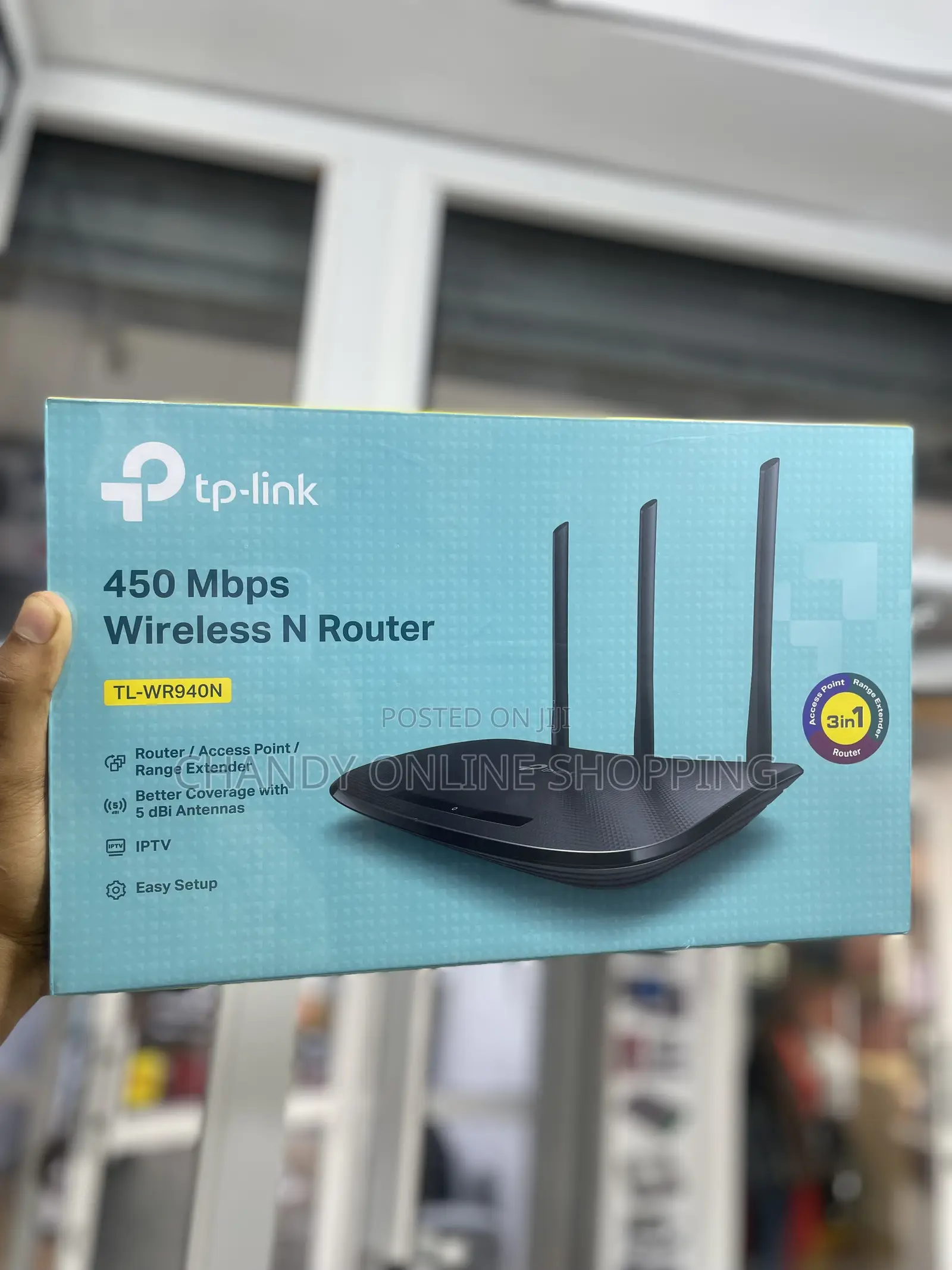 450mbps Wireless N 3 in 1 Router: TL-WR940N