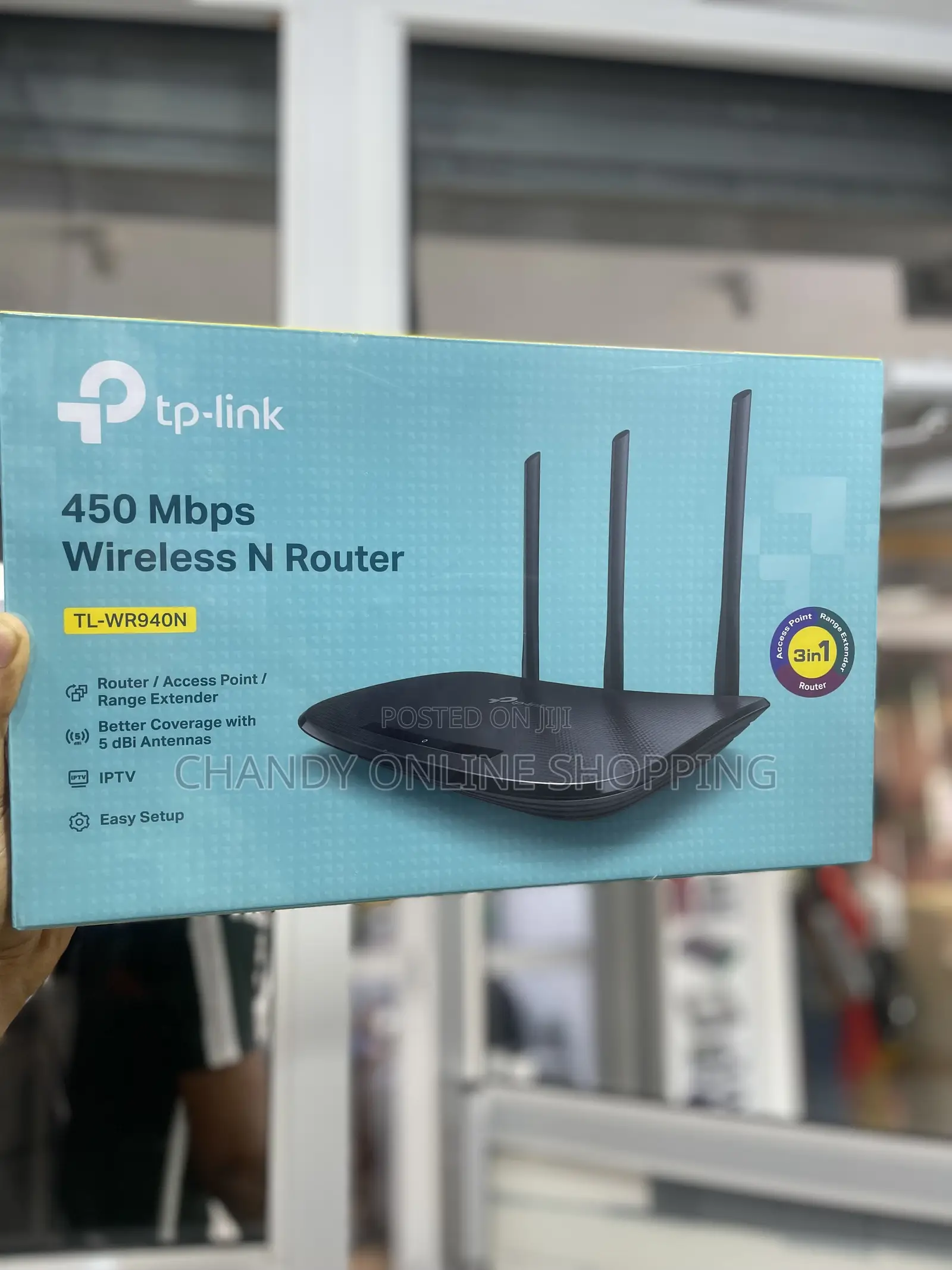 450mbps Wireless N 3 in 1 Router: TL-WR940N