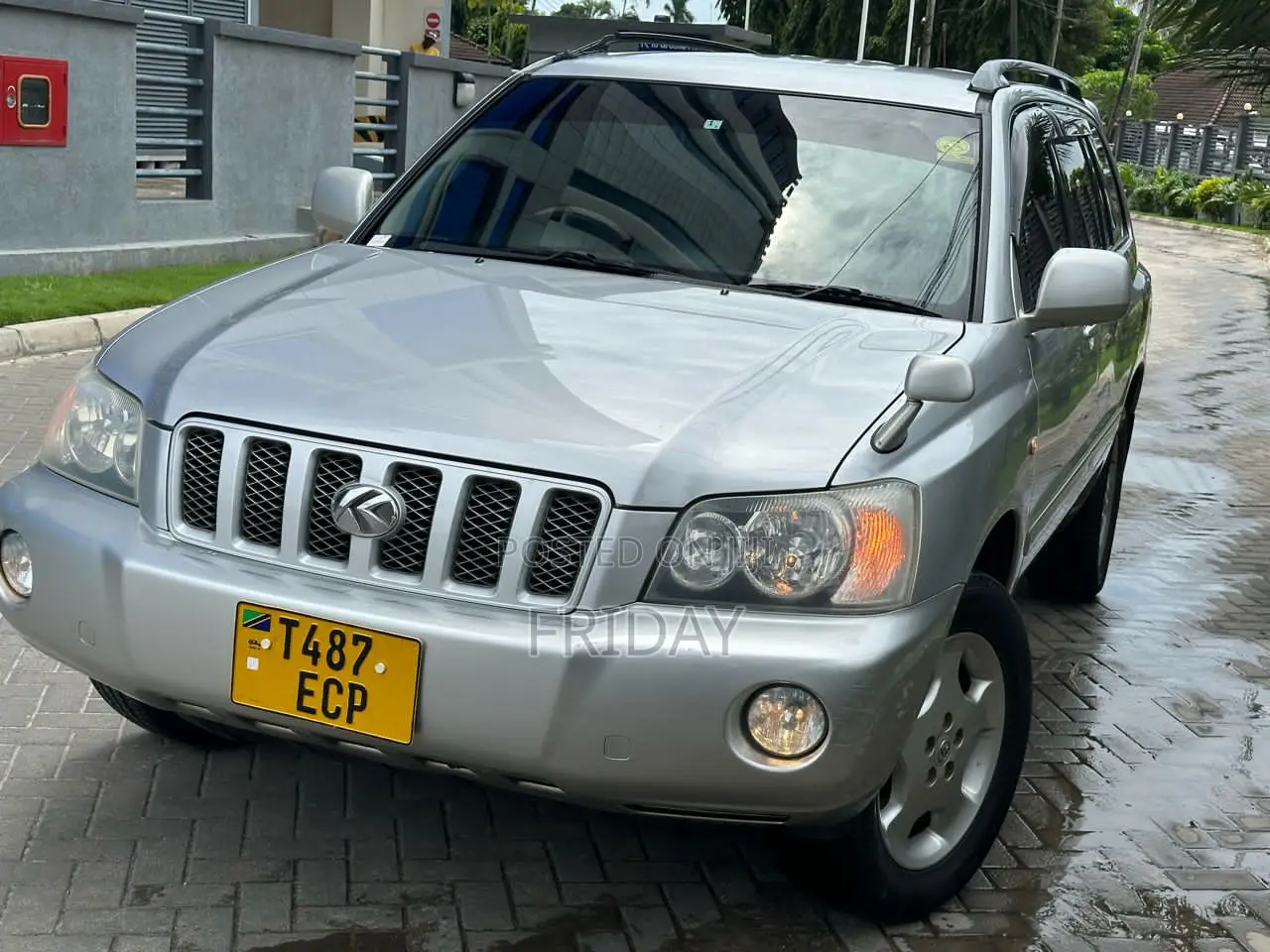 Toyota Kluger 2005 Silver