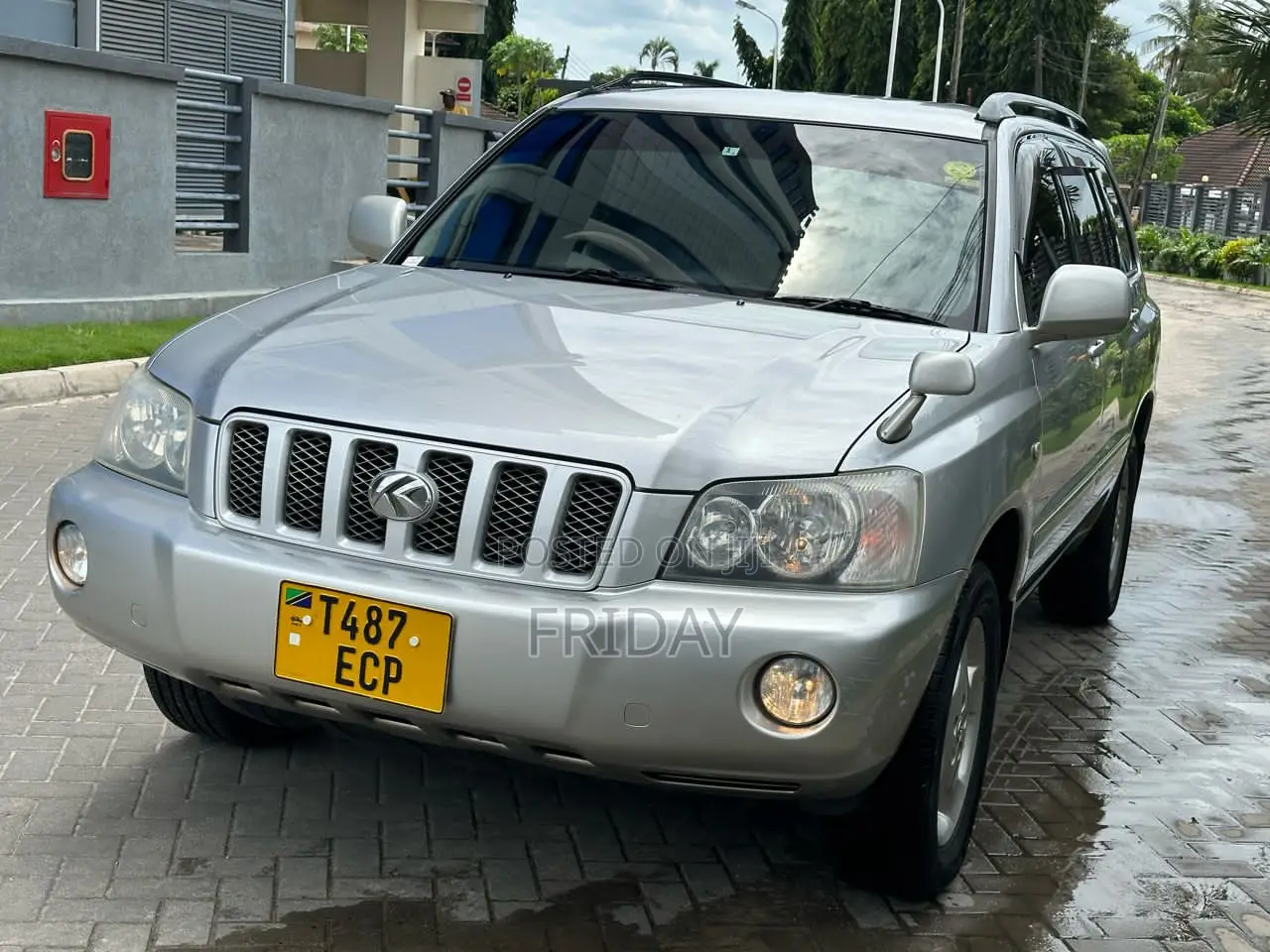Toyota Kluger 2005 Silver