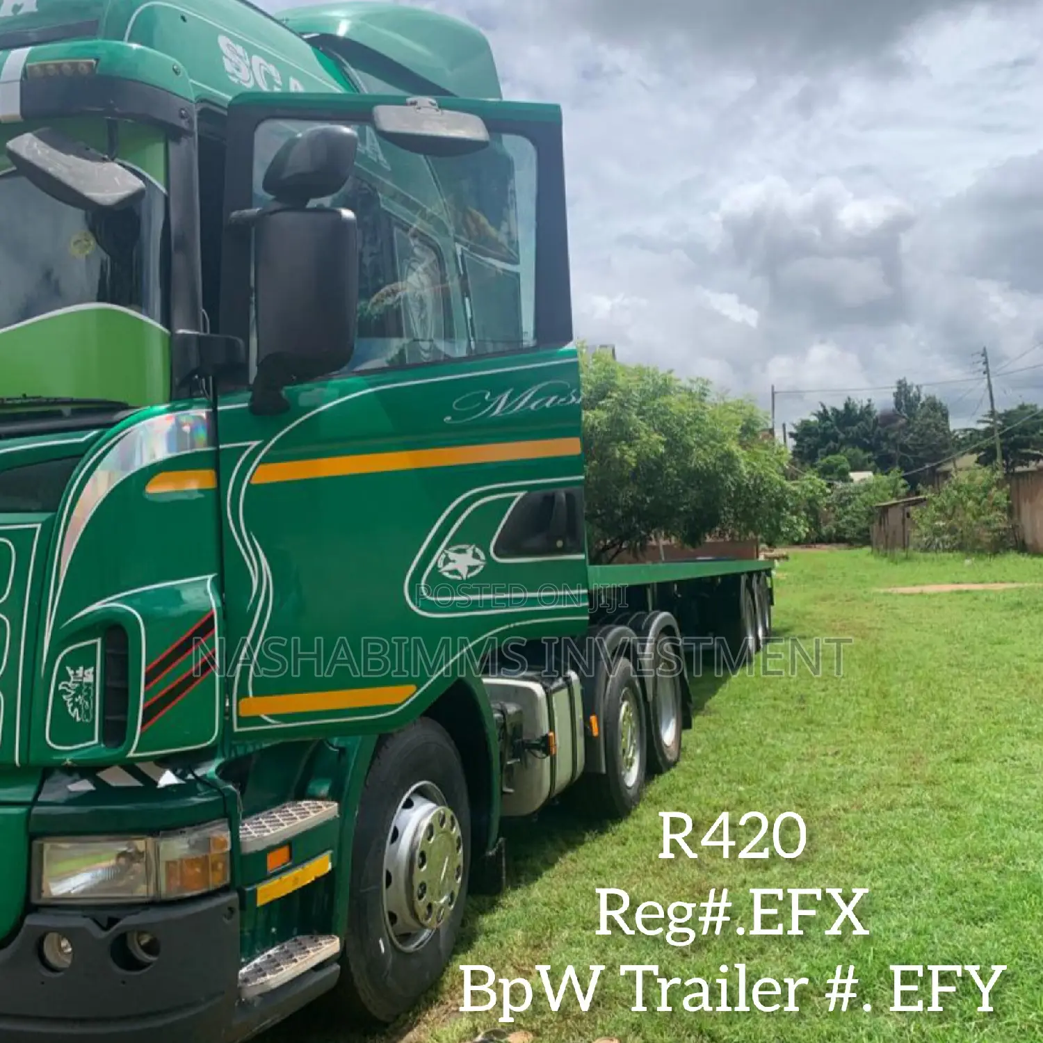 Scania R480 Turbo Compound + TBW Trailer