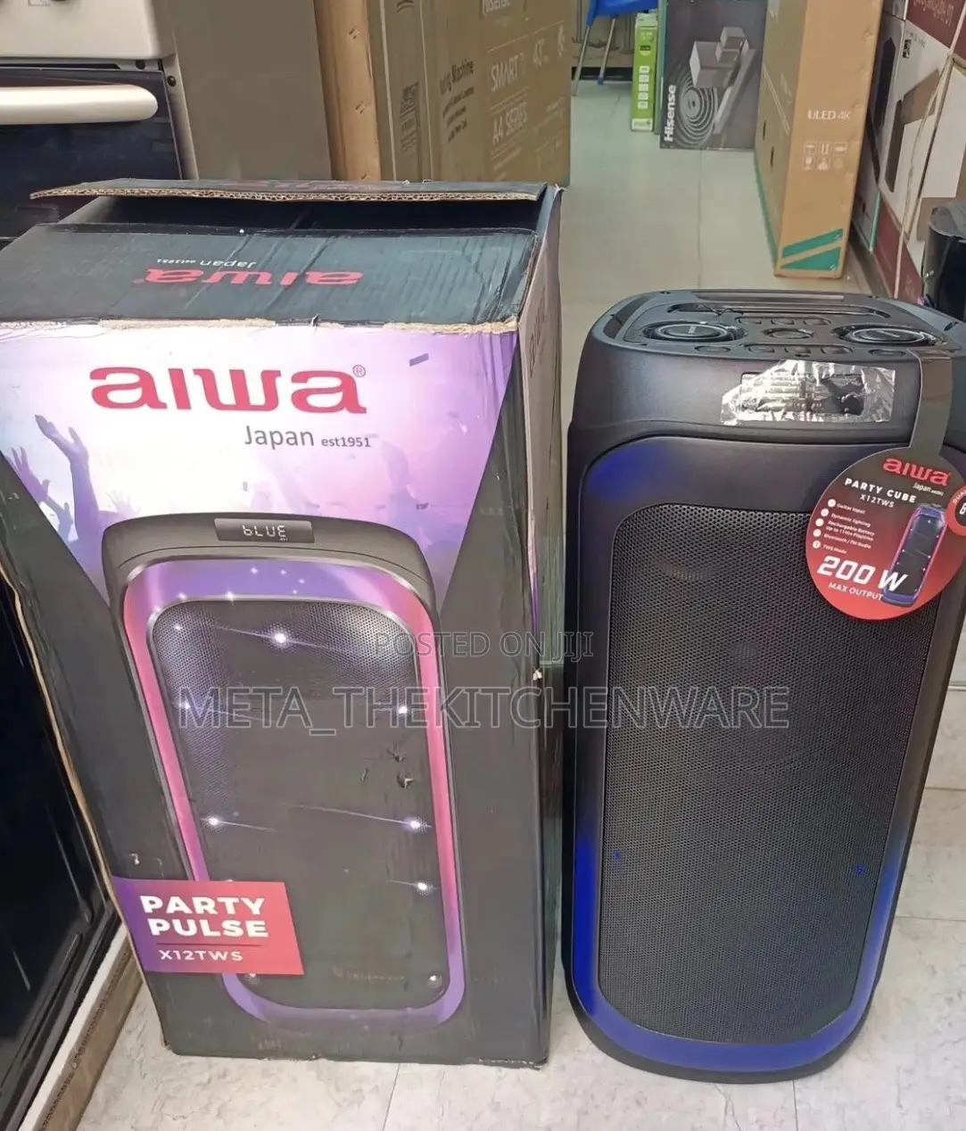 Aiwa Party Speaker X12tws - 200w