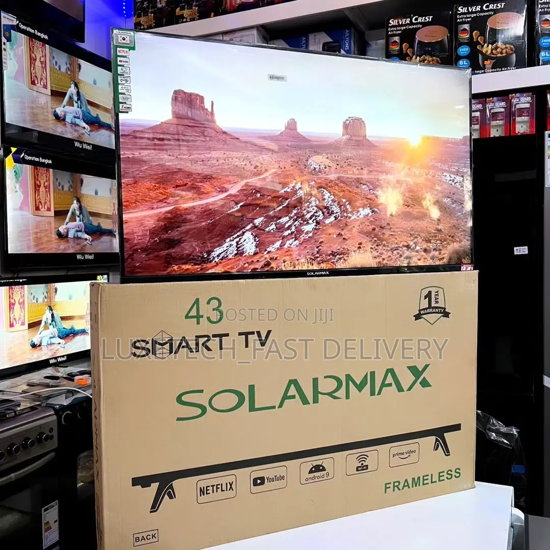 Solarmax 43 Inches Smart TV Full HD Resolution