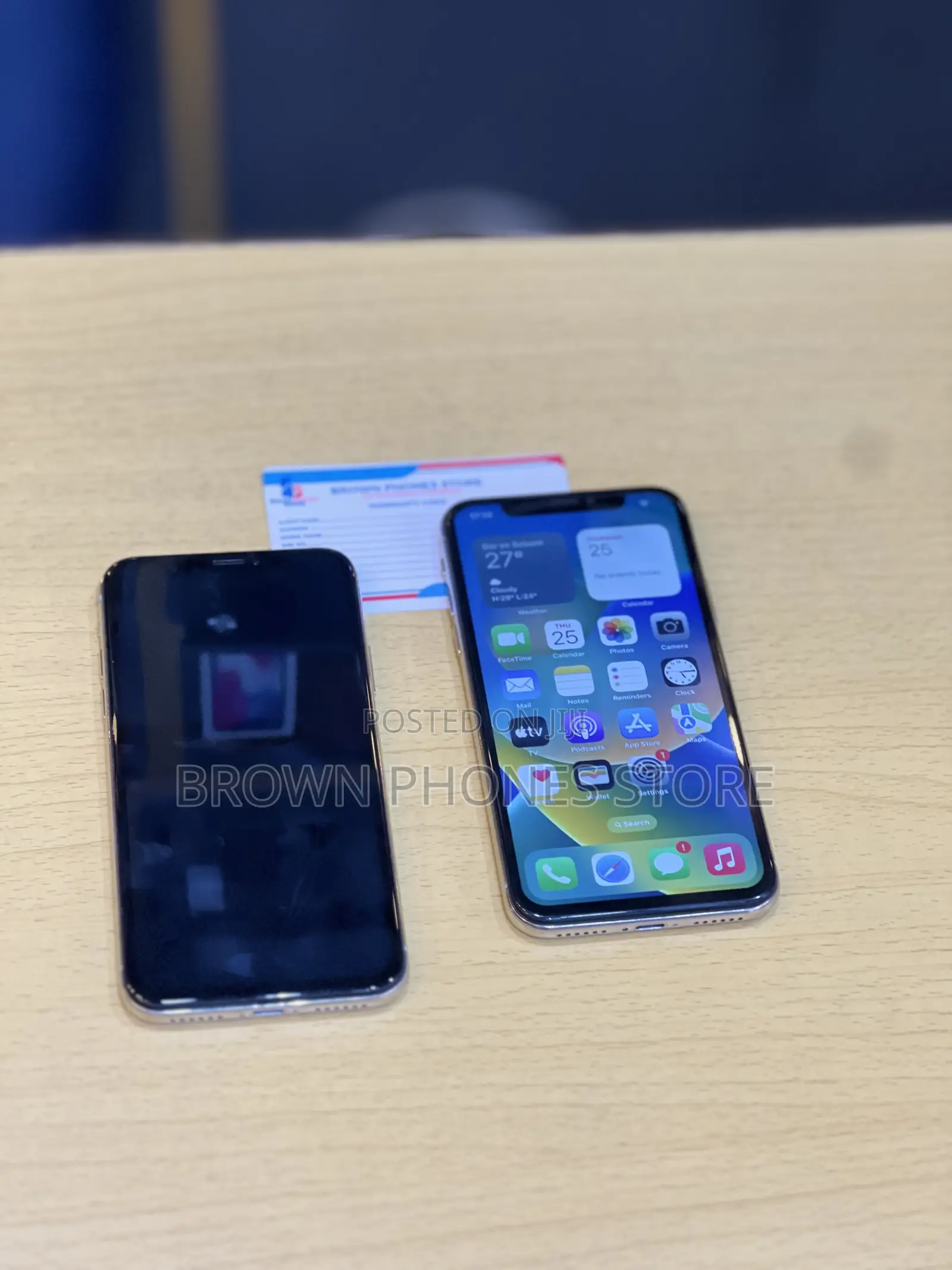 Apple iPhone X 64 GB Silver
