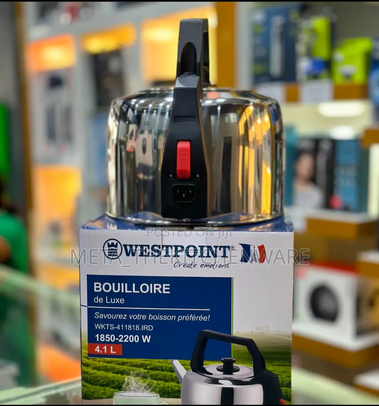 Westpoint Electric Kettle 4.1l 2200w
