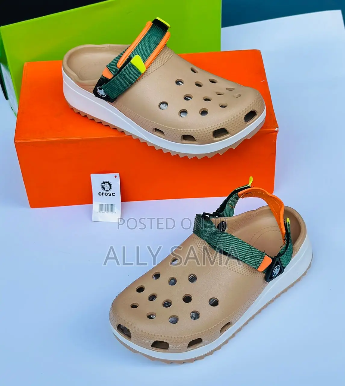 Unisex Sandals Crocs Material Rubber Original