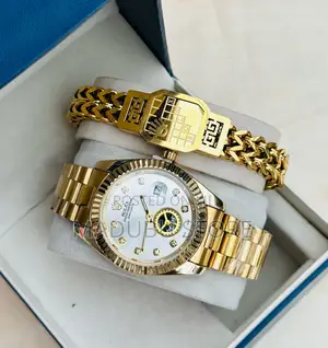 A Set of Watch and Bracelet