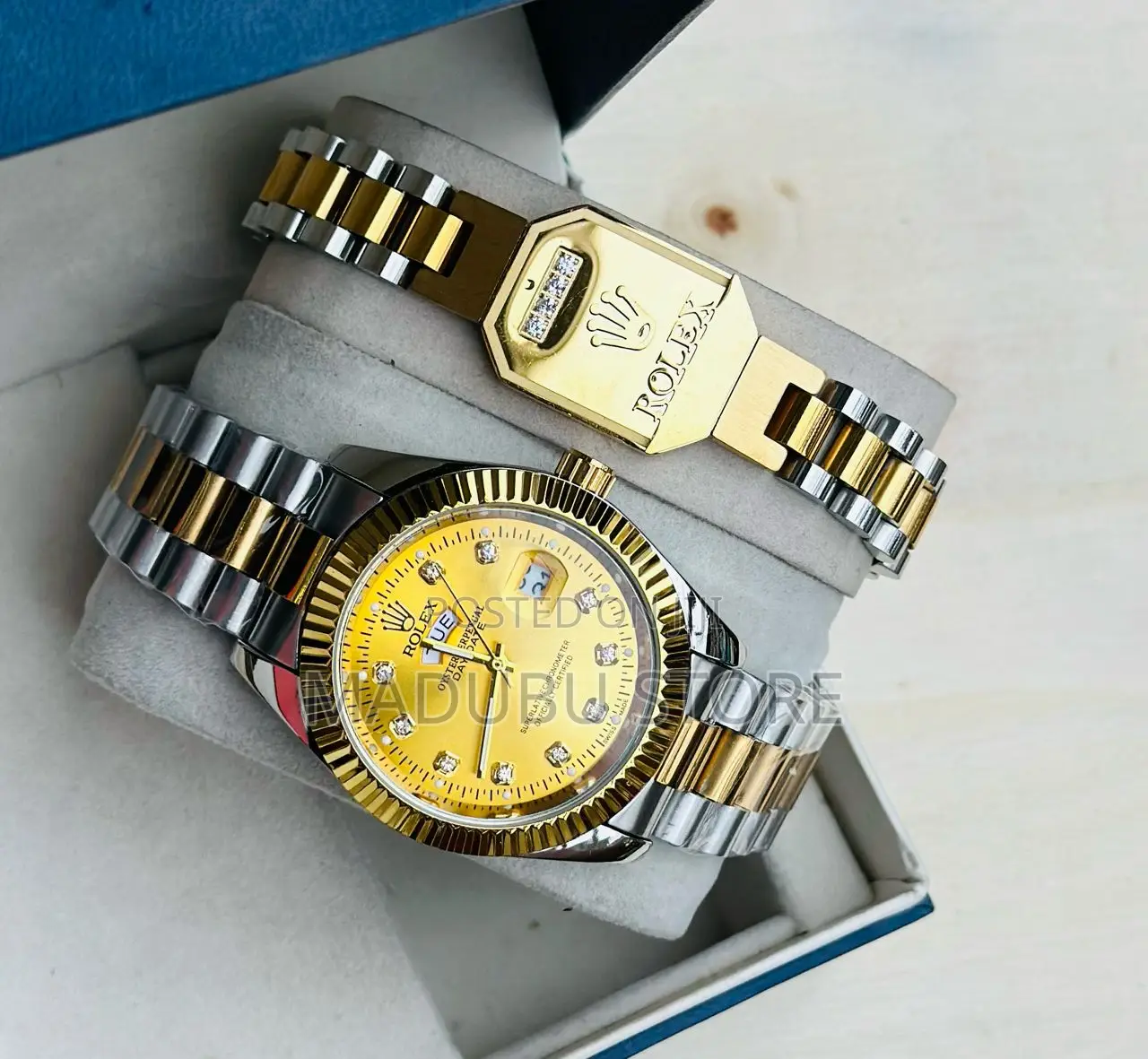 A Set of Watch and Bracelet