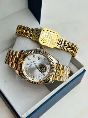 A Set of Watch and Bracelet