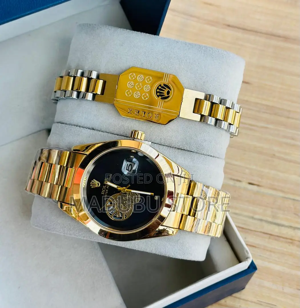 A Set of Watch and Bracelet
