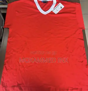 V-neck Red Shirt