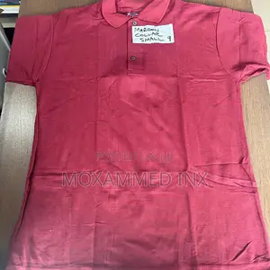 Maroon Callar Small Shirt