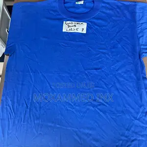 Round Neck Blue Large Shirt