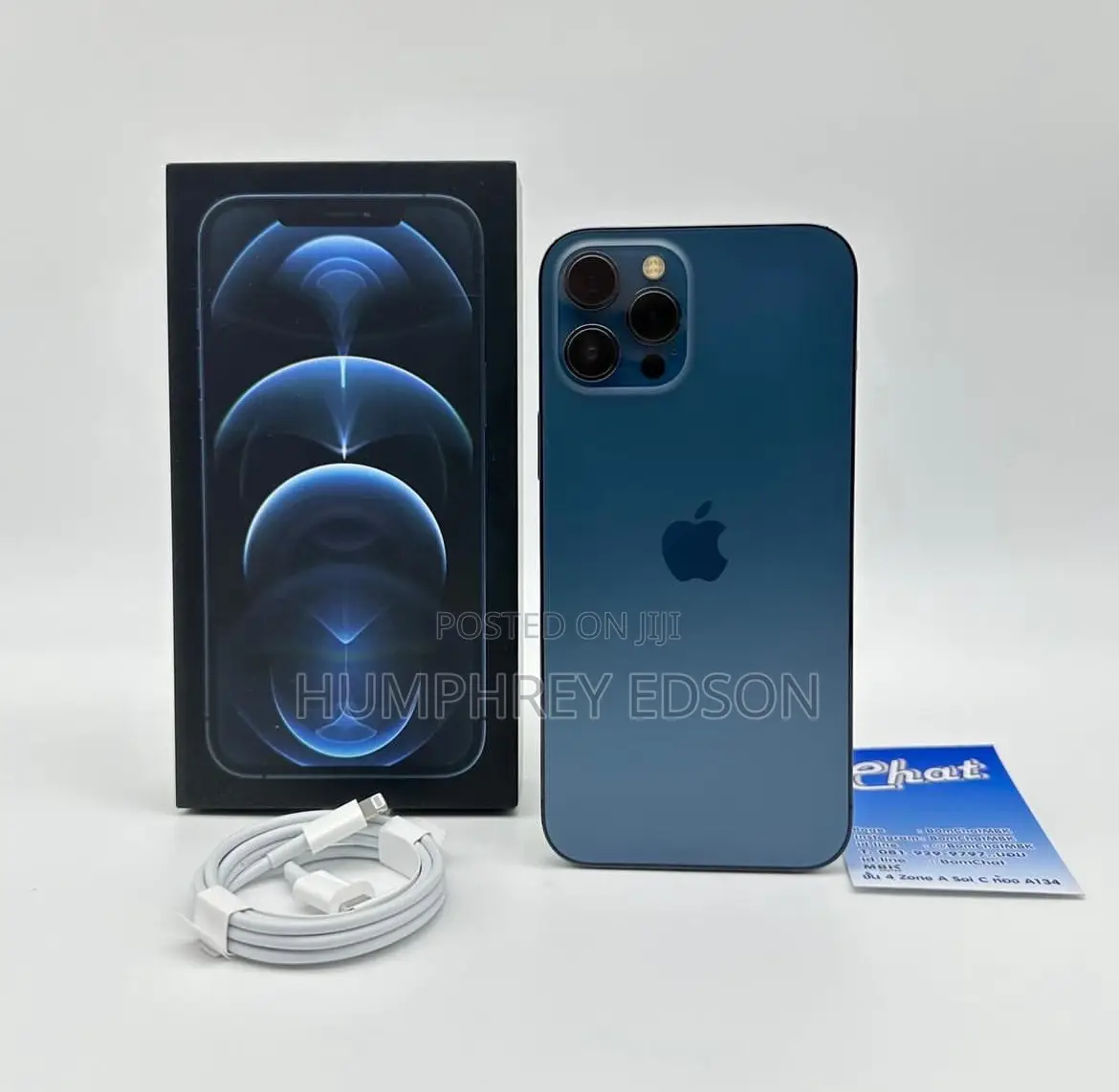 New Apple iPhone 12 Pro Max 256 GB Blue