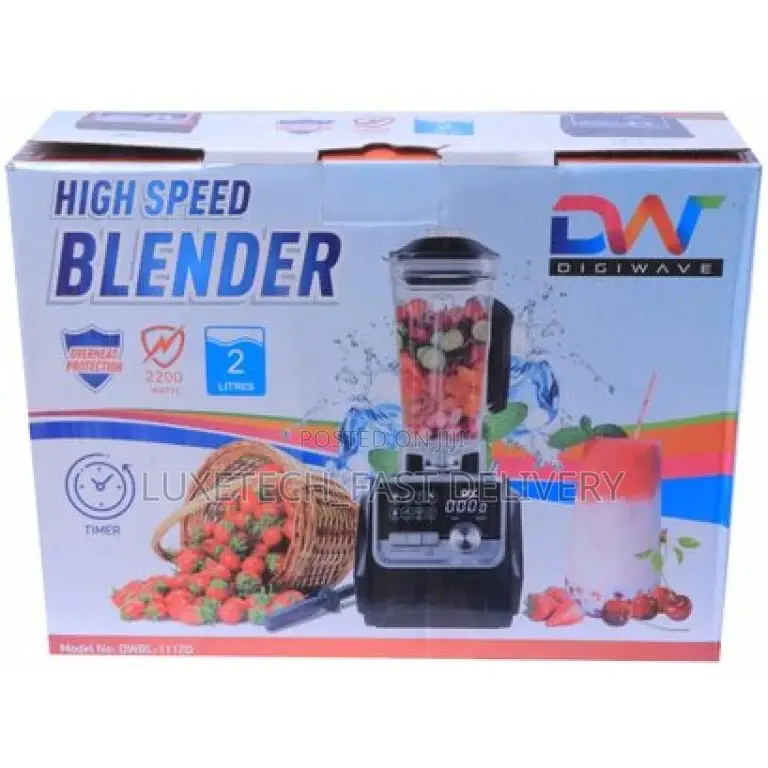 Digiwave 2 Litres Digital Blender Heavy Duty With Pre-Sets