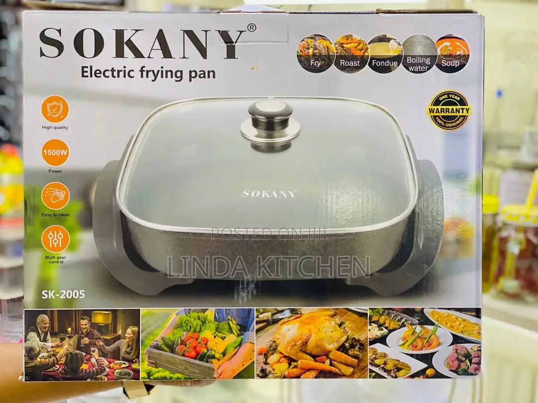 Sokany Electric Frying Pan